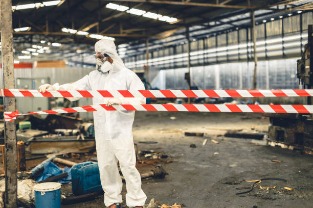 Professional Biohazard technician working in Hampstead, NH
